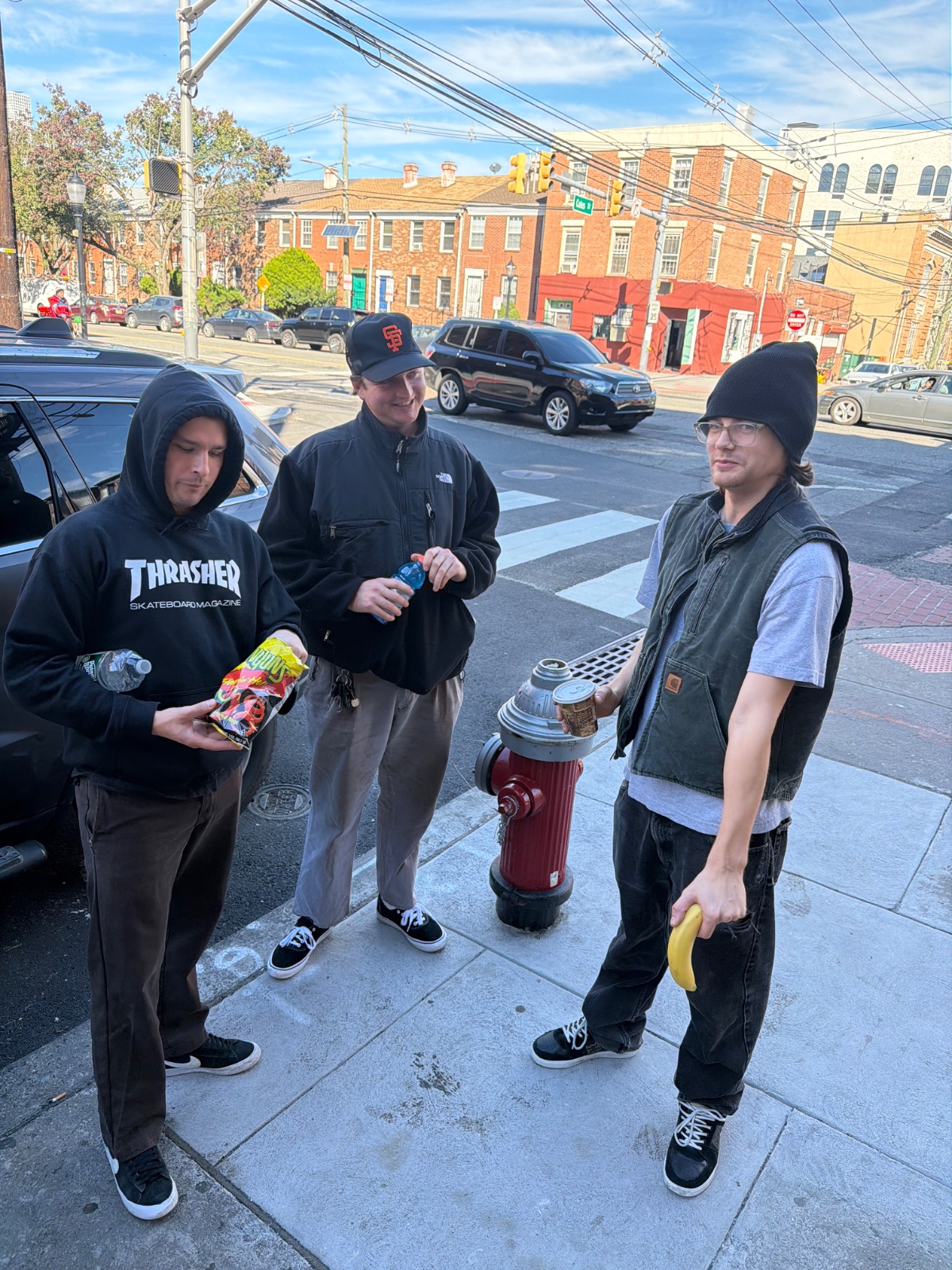 boys in jersey before 10am